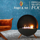 Lareira Portátil a Álcool