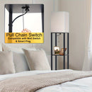 Luminária de Chão  com Prateleira