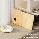 Mesa Lap Desk Versátil – Perfeita para Laptop, Café da Manhã e Trabalho Confortável