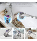 Limpeza Elétrica 10 Em 1 Escova De Limpeza Multifuncional