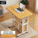 Mesa Mutiuso Mesinha Notebook Com Altura Regulavel e Rodinhas Tablet Cama Sofá Ajustavel