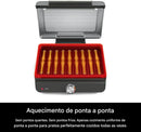 Grill Sem Fumaça para Uso Interno, Placa Antiaderente - Bivolt