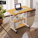Mesa Mutiuso Mesinha Notebook Com Altura Regulavel e Rodinhas Tablet Cama Sofá Ajustavel