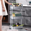 Organizador Móvel em Aço Inoxidável