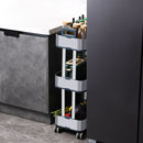 Organizador Móvel em Aço Inoxidável