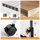 Mesa Mutiuso Mesinha Notebook Com Altura Regulavel e Rodinhas Tablet Cama Sofá Ajustavel