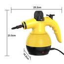 Limpador a vapor portátil de 1200 W para diversas superfícies com 10 acessórios